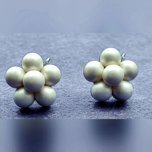 Vintage Whimsical Screw back Earrings